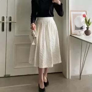 [신상오픈런]꽃스커트 팝콘 볼륨 에이라인 플리츠 주름치마 (30433843)