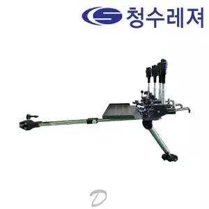 청수레져 낚시용품 아파치 의자 부착형 받침틀 3단+앞받침대3대