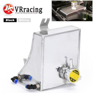 VR - 240SX S13 SR20DET KA24DE 닛산 용 알루미늄 냉각수 오버 플로우 탱크 저수지 키트 적합: VR-TK47
