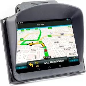 디지차지 5인치 GPS 선쉐이드 바이저 - 가민 드라이브 53 52 드라이브스마트 55 51 데즐 OTR500 누비 톰 고
