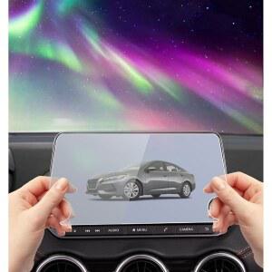 2025 2024 2023-2020 닛산 센트라 SR /SV 8인치 인포테인먼트 라디오 터치스크린 커버 액세서리 보호 필름 9H 지문 방지 HD와 호환되는 XJZSHLY 강화 유리 스크린 프로텍터 호일