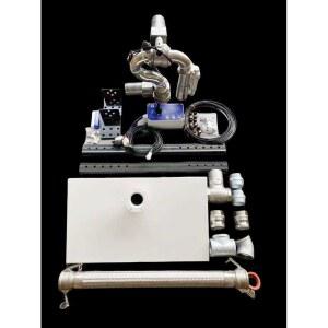 무대포 스프링클러 전기 살수차 물집 분사기 워터건 장착형 밸브 발사 화물차 크레인 스틸