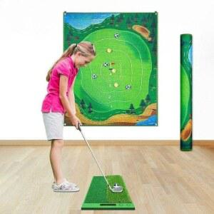 골프다트 게임 실내 보드 매트 골프 과녁 퍼팅연습 맞추기 다트