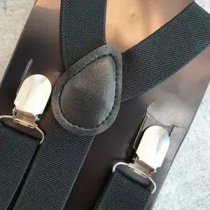 남성용 클래식 멜빵 서스펜더 길이조절 탄성밴드 빈티지 벨트 선물