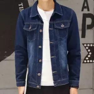 [라일리의류] Rly 남성청자켓 INSUM42 잠바 점퍼 데님 숏자켓