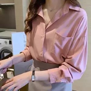 봄인기 신상룩 스타일 단색 컬러 루즈핏 셔츠_19649561_667501