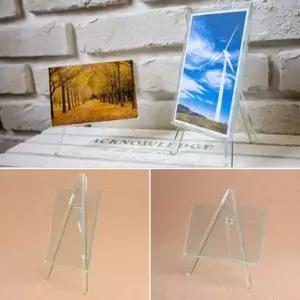 아크릴 미니 투명 이젤 사진 액자 포토 테이블_19132221_667501