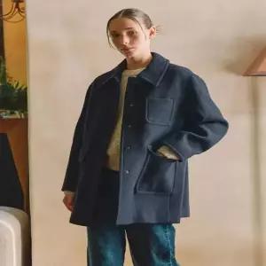 올리브데올리브 OW4WHA55 울혼방 트윌 하프 맥코트 984370