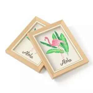 모던프레임 사진 액자 2p세트 5x7 스탠드 돌사진액자_19130753_667501