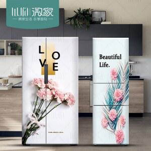 북유럽 예쁜 꽃그림 시트지 스티커 냉장고 필름지 리폼 인테리어