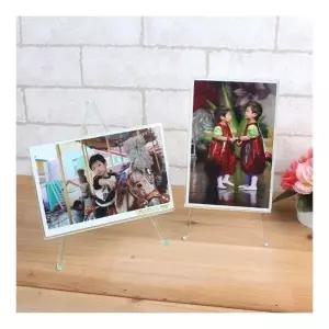 투명 아크릴 탁상형 이젤 사진액자 소형액자 미니액자_19130008_667501