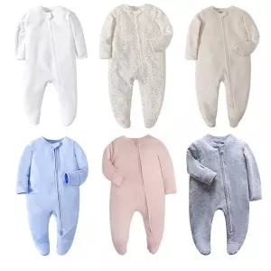 [보리보리/조이멀티]올인원 손싸개유발지퍼순면 아동우주복 205323