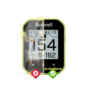 부시넬 팬텀 3 슬로프 골프 GPS 핸드헬드 디스플레이 매트 피니시 스크린 프로텍터 필름(2개)용 IPG 안티글레어 제작, 야외에서 사용하기에 완벽한 phntm3.Ag
