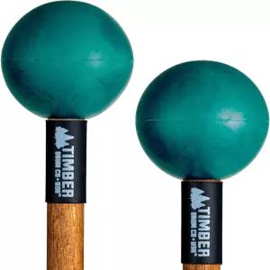 Timber Drum Co. 퍼커션 망치 - 미국산 실로폰 목판 메탈로폰용 스틱 엑스트라 하드 고무 15.25