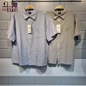 유솔대동백화점 DP01 스트라이프 반팔셔츠 아동공용스트라이프  반팔 셔츠 ULYC264Y3