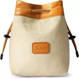 S-ZONE 소프트 카메라 가방 DSLR 삽입 핸드백 드로스트링 렌즈 케이스 캐논 니콘 소니와 호환됨