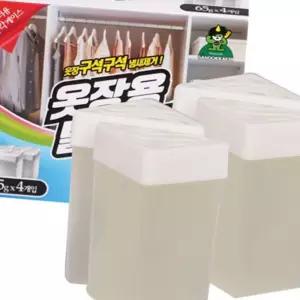 (다올)탈취제 65g x 4개입 코튼향 옷장용 방향제