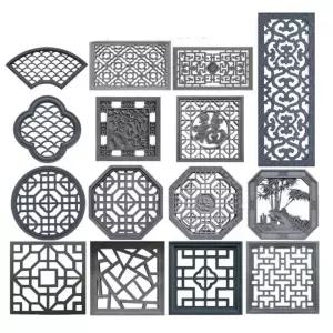 전통 한옥 창살 한식당 촬영 목재 나무 창문 인테리어