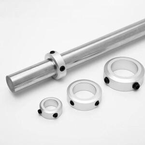 고정 잠금 제한 링 정지 나사  알루미늄 합금 샤프트 칼라 유지 링 리테이너 로케이터 하드웨어 직경 6-30m