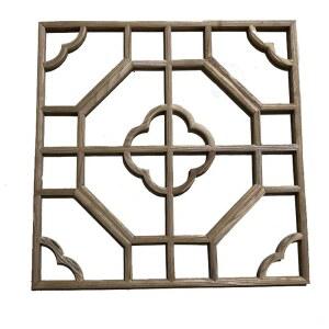 전통 창살 한옥 동양풍 고전 창호 공간 사진 한옥문살 문짝 210x50 교체 나무문살