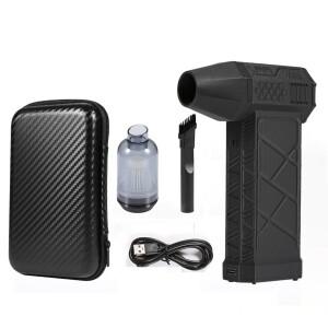 미니 터보 제트 팬 130000 RPM 풍속 52 메터/초 브러시리스 모터 휴대용 덕트 고성능 사이클론 전기 송풍기