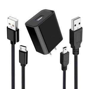 가민 누비 GPS 충전기 미니 USB 충전 코드 교체, 드라이브 스마트 40lm 50lm 52lm 54 54LM 55LMT 56 57LM 58 65LM 68LM 200w 256w 1300 1450 2577lmt 교체