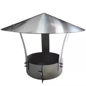 화목난로 연통 삿갓 역풍방지기 스테인리스 빗물막이 부속