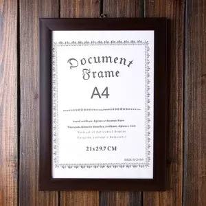 슬림 A4 상장액자 허가증 졸업장 사진 벽걸이 액자_19133048_667501