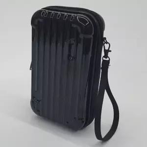 [라일리] Rly 미니 여행용 블랙 파우치 가방 하드캐리어