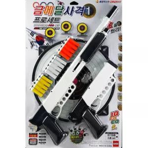 사격 공기총 어린이 다트 장난감 저격 놀이 배틀 세트