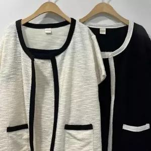 나시 의류 트위드 305P409S 빅사이즈 세트 가디건_19791238_667501