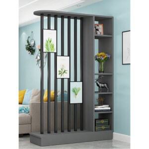 현관 수납 파티션 가림막 뼈대 화분 아파트 일반 원목 계단식 장식장 튜브