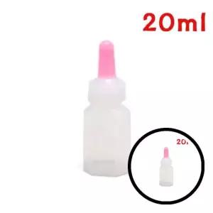 투약병 긴마개형 20ml 100개입 X 3개 약병 약국 약통 20ml 긴 마개형 약국 용기 투약용 병 대량 포장 TLz09663