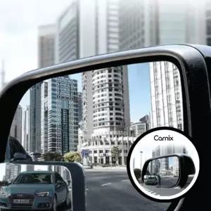 CARNIX 자동차 사이드 사각지대 보조미러 사각형 2P 사이드 미러 사각형 보조미러 자동차 안전 시각적 거리 TLz09665