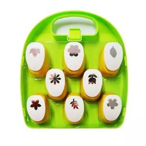 원펀치 모양펀치중형세트 - 8종 8종) 꽃(R-25