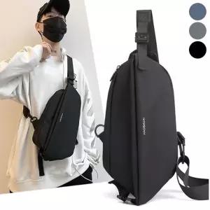 [룽스]남자크로스백 크로스 숄더 여행 보조가방