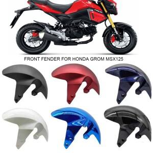 HONDA GROM MSX125 MSX 125 바이크 오토바이 액세서리 프론트 머드 가드 스플래시 더스트 보호 용 펜더