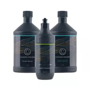 [루나틱폴리시] 3PH 세차세트 프리워시 퓨어핏 클리어핏 체리핏 카샴푸