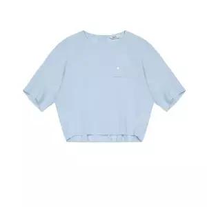 [하프클럽/베스띠벨리]베스띠벨리  25여름 컴포트 스티치 블라우스E2457BL