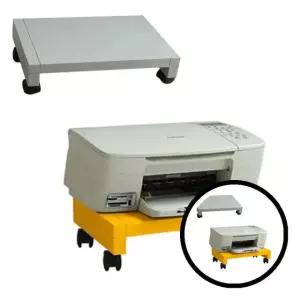 프린터 복합기 받침대 거치대 팩스 수납 컴퓨터 선반 이동식 내구성 수납 공간 다용도 스탠드 TLz08877