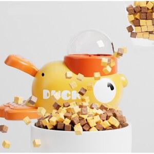 오리 덕 회전 캣 간식 먹이 고양이 노즈워크 랜덤뽑기 사냥놀이