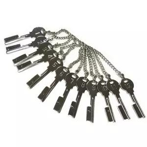 키세트 아파트 병원 경비용 순찰 열쇠 순찰기계용 자물쇠 열쇠함 12P