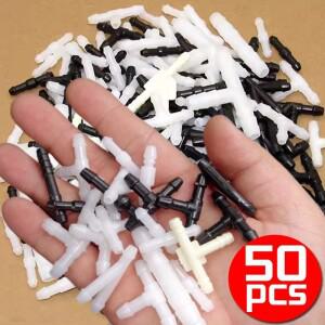 TYI 3 가지  자동차 앞 유리 와셔 노즐 호스 워터 튜브 커넥터 와이퍼 스프레이 파이프 조인트 액세서리