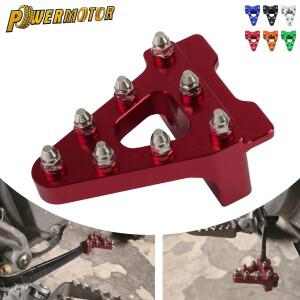 혼다 CRF50 XR50 SDG SSR 바이크 오토바이 리어 브레이크 페달 레버 스텝 플레이트 팁 CNC 알루미늄 더트