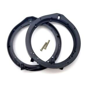 테스나오 2 PCS 자동차 스피커 어댑터, 6.5인치 스테레오 개스킷, 교체 장착 어댑터 브래킷 스페이서, 혼다 핏 / 어코드 링파이 시빅 청판 CRV 빈지와 호환 가능