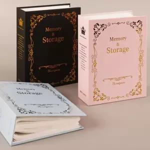 사진보관 앨범 100포켓 빈티지 스크랩북 기록용 케이스 포토앨범 XUC7+8WNd