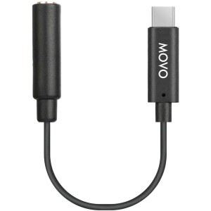 Movo PMA-1 DJI 오스모 포켓 마이크 외장 사운드 어댑터 USB 타입-C ~ 3.5mm TRS