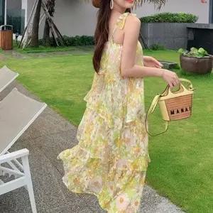 롱원피스 플리츠 코디피셜 해피리조트 캉캉 플라워 여_19873523_667501