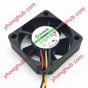 SUNON MC30100V1-000U-G99 DC 5V 0.6W 30x30x10mm 3 선 서버 냉각 팬