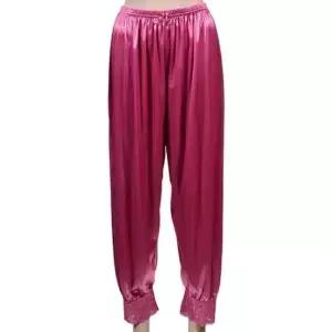 [라일리여성언더웨어] Rly 새틴 밑단 9부파자마 스판 레이스 ZF 여성 시